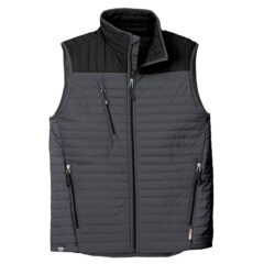 Men’s Front Runner 120 GSM Insulated Quilted Vest - grey