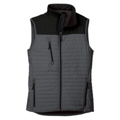 Women’s Front Runner 120 GSM Insulated Quilted Vest - jetblackgrey
