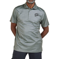 Men's Unwinder Printed Bamboo Short Sleeve Polo