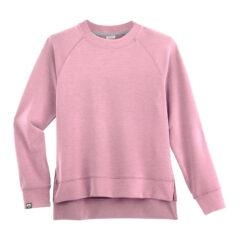 Women’s Comfort Zone Super Soft Modal Blend Crew Neck - mauve