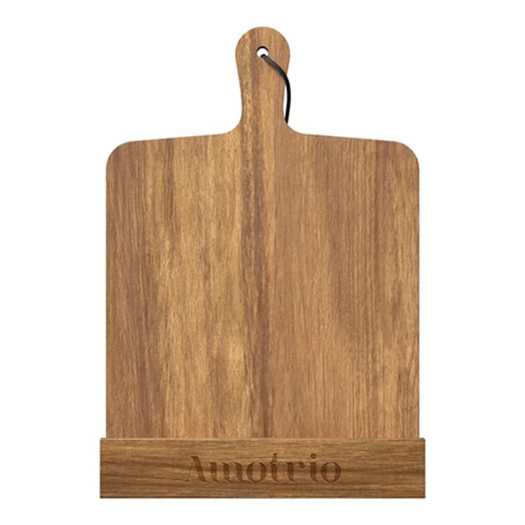 Ramsay Acacia Wood Cookbook Holder - natural
