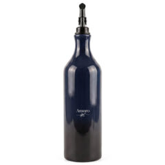 Amaro Ceramic Olive Oil Dispenser – 20.3 oz - navy