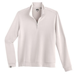 Men’s Comfort Zone Super Soft Modal Blend Quarter Zip - sandbrown