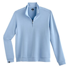 Men’s Comfort Zone Super Soft Modal Blend Quarter Zip - skyb