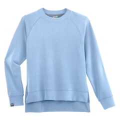 Women’s Comfort Zone Super Soft Modal Blend Crew Neck - skyblue