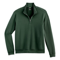 Men’s Comfort Zone Super Soft Modal Blend Quarter Zip - sprucegreen