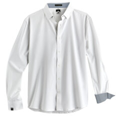 Men’s Influencer 4-Way Stretch Solid Woven Shirt - white