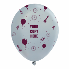 Standard Latex Wrap Balloons – 11″ - 11WRP-STDT_All-Around