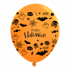 Standard Latex Wrap Balloons – 11″ - 11WRP-STDT_Halloween