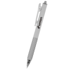 Quiet Click rABS Gel Pen - 12023_GRA_Silkscreen