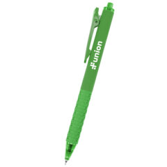 Quiet Click rABS Gel Pen - 12023_GRN_Silkscreen