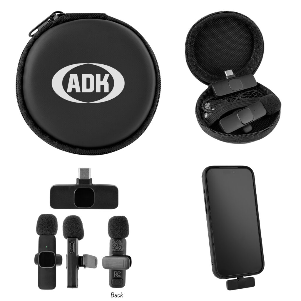 Wireless Lavalier Microphone and Case - 25658_group