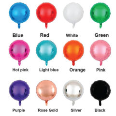 Custom Mylar Balloons - Colors