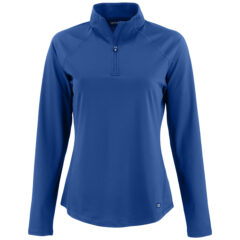 Cutter & Buck Prospect Recycled Featherlight Stretch Women’s Quarter Zip - LCK00225_TBL_MANN_HG