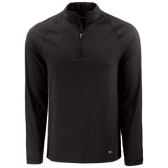 Cutter & Buck Prospect Recycled Featherlight Stretch Men’s Quarter Zip - MCK01364_BL_MANN_HG