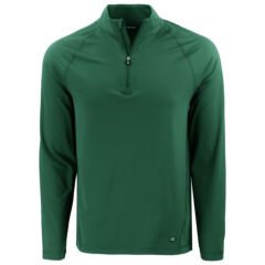 Cutter & Buck Prospect Recycled Featherlight Stretch Men’s Quarter Zip - MCK01364_HT_MANN_HG