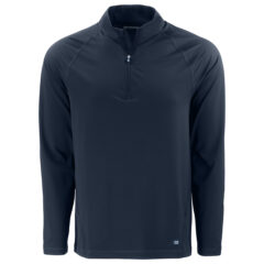Cutter & Buck Prospect Recycled Featherlight Stretch Men’s Quarter Zip - MCK01364_NVBU_MANN_HG