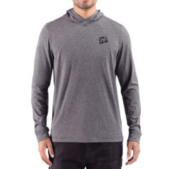 Cutter & Buck Adapt Recycled Soft Knit Stripe Men’s Hooded Pullover - MCK01388_BLH_PRO_HG