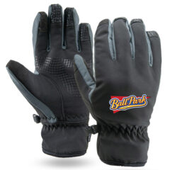 Winter Lined Black Touchscreen Hi-Tech Gloves