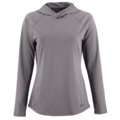 Cutter & Buck Prospect Recycled Featherlight Stretch Women’s Hooded Pullover - LCK00224_EG_MANN_HG