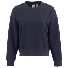 Clique Drive Recycled Women’s Crewneck Sweatshirt - LQK00095_DN_MANN_HG