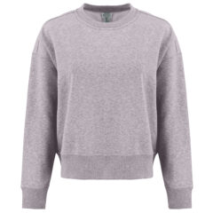 Clique Drive Recycled Women’s Crewneck Sweatshirt - LQK00095_GMG_MANN_HG