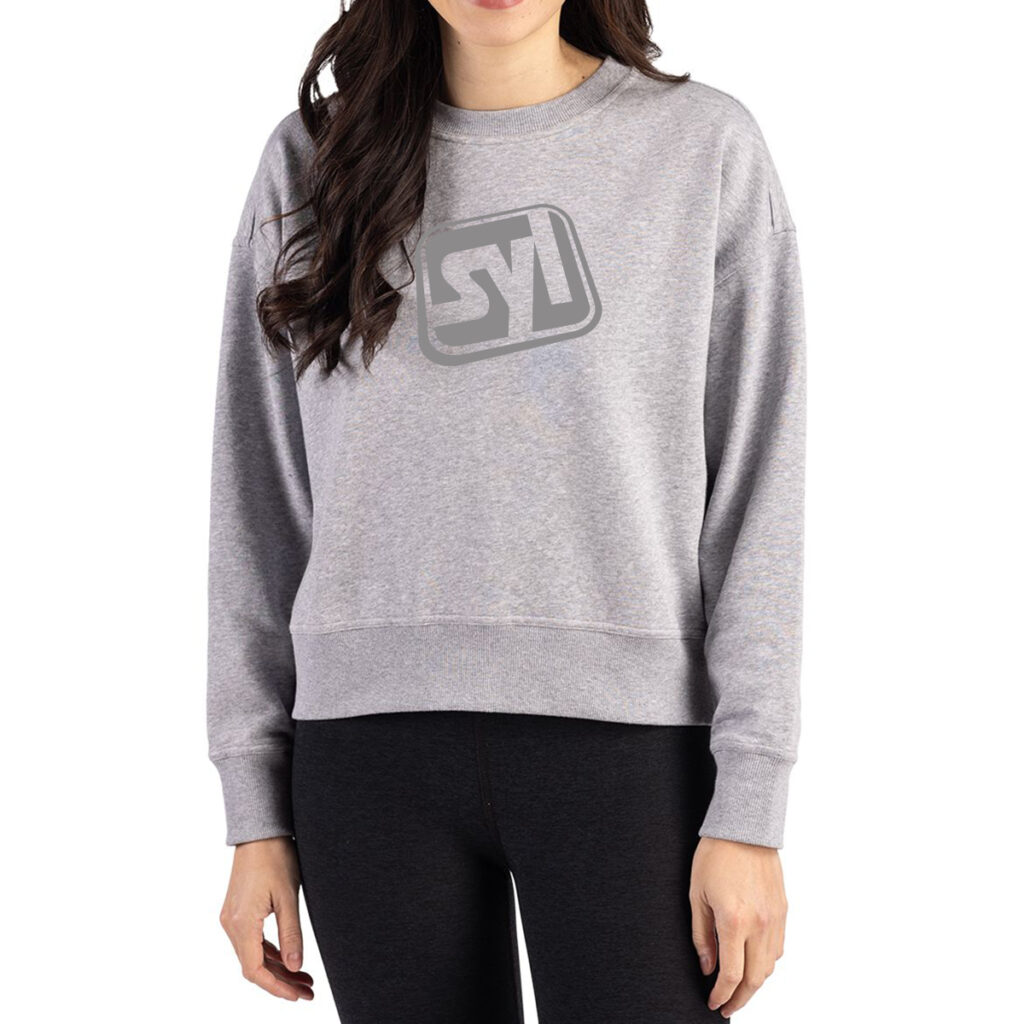 Clique Drive Recycled Women’s Crewneck Sweatshirt - LQK00095_GMG_PRO_HG