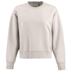 Clique Drive Recycled Women’s Crewneck Sweatshirt - LQK00095_SDB_MANN_HG