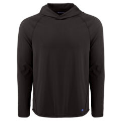 Cutter & Buck Prospect Recycled Featherlight Stretch Men’s Hooded Pullover - MCK01363_BL_MANN_HG