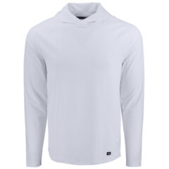 Cutter & Buck Prospect Recycled Featherlight Stretch Men’s Hooded Pullover - MCK01363_WH_MANN_HG