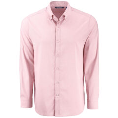 Cutter & Buck Skyline End on End Recycled Long Sleeve Men’s Dress Shirt - MCW00240_RD_MANN_HG