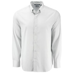 Cutter & Buck Skyline End on End Recycled Long Sleeve Men’s Dress Shirt - MCW00240_SLI_MANN_HG