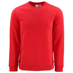 Clique Drive Recycled Unisex Crewneck Sweatshirt - MQK00114_RD_MANN_HG