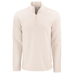Clique Haven Recycled Men’s Quarter Zip Sweatshirt - MQK00119_FOG_MANN_HG